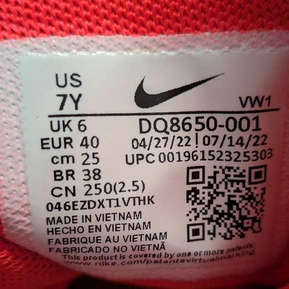 Nike LeBron Witness 7 Low Black Bright Crimson Speckled - Picture 5 of 5